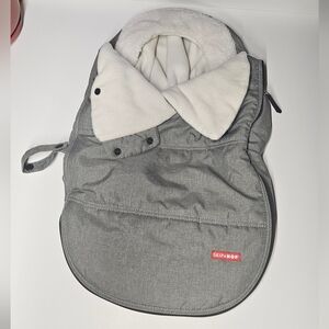 Skip Hop Fleece Grey Car Seat Cover